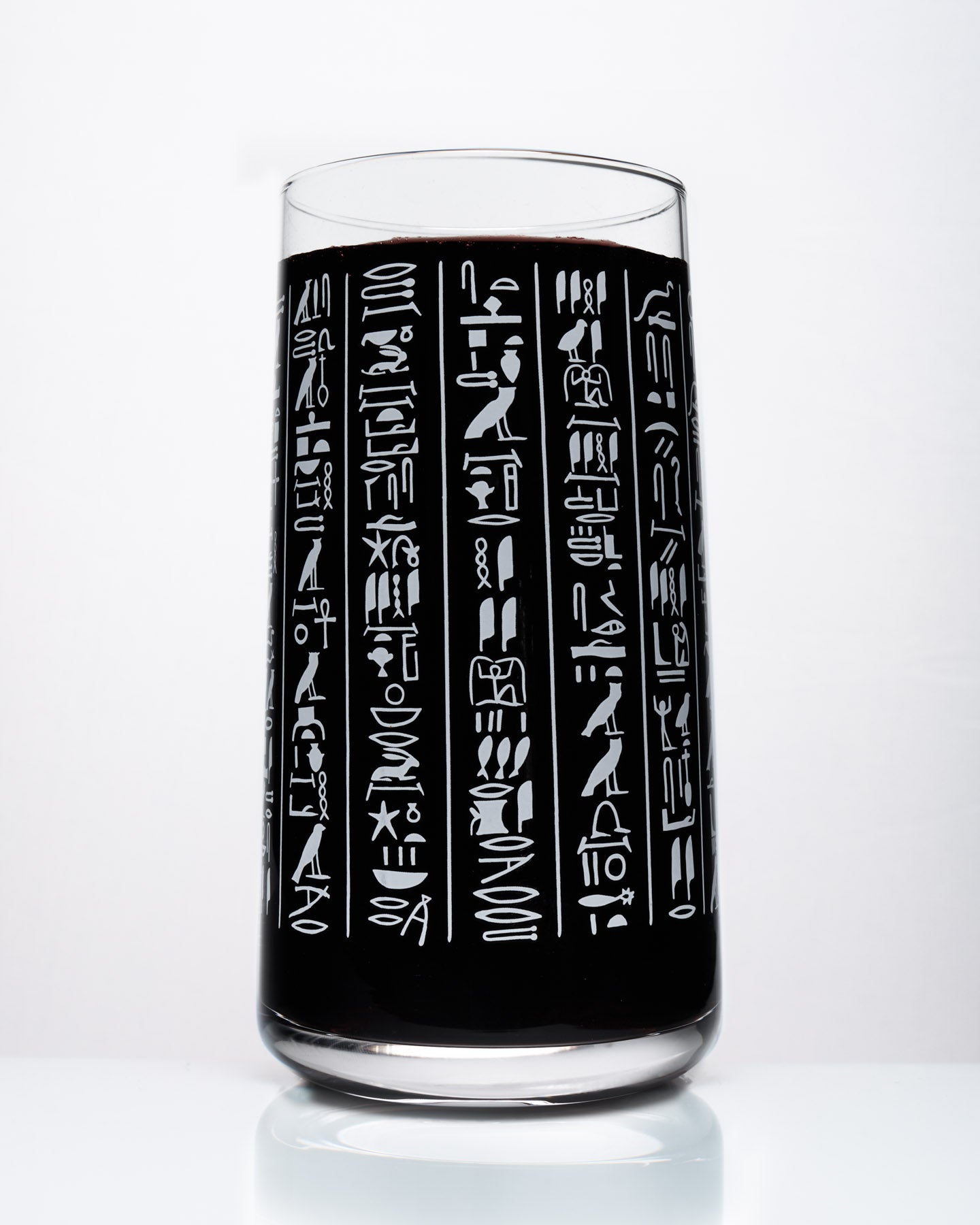 Hieroglyphics Drinking Glass