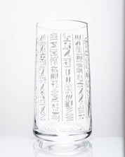 Hieroglyphics Drinking Glass