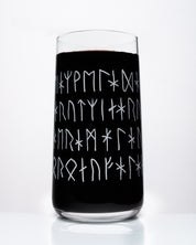 Norse Runes Drinking Glass
