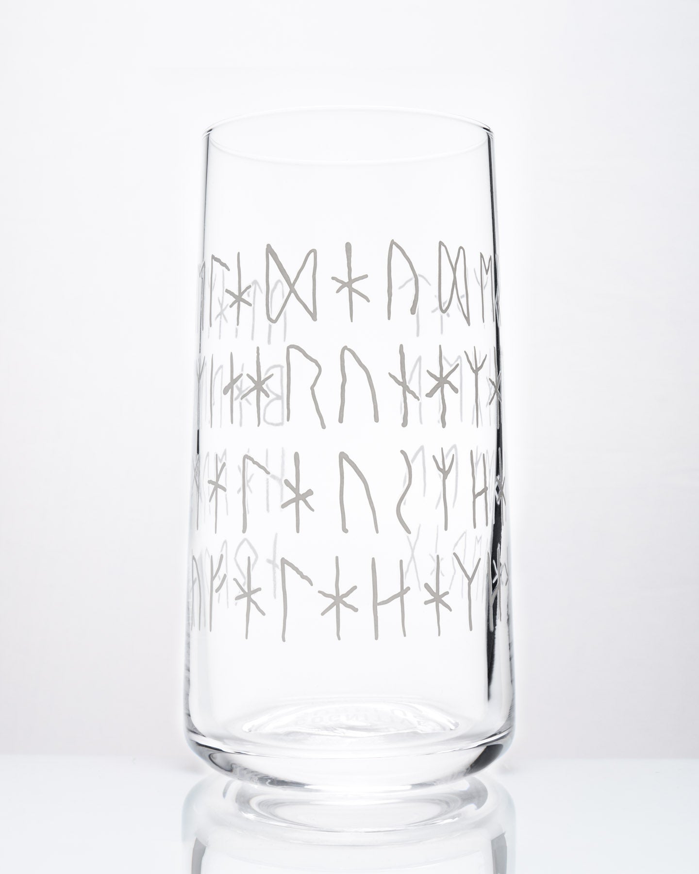 Norse Runes Drinking Glass