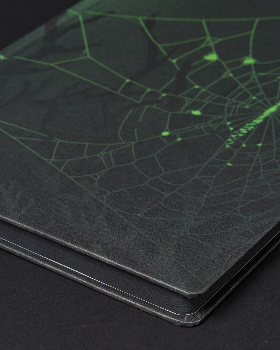 Spiders & Webs Dark Matter Notebook