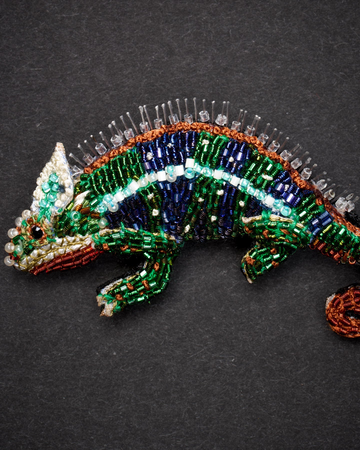 Panther Chameleon Pin - Trovelore