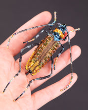 Aphrodisium Beetle Brooch Pin - Trovelore