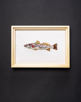 Spotted Seatrout Beaded Framed Art - Trovelore