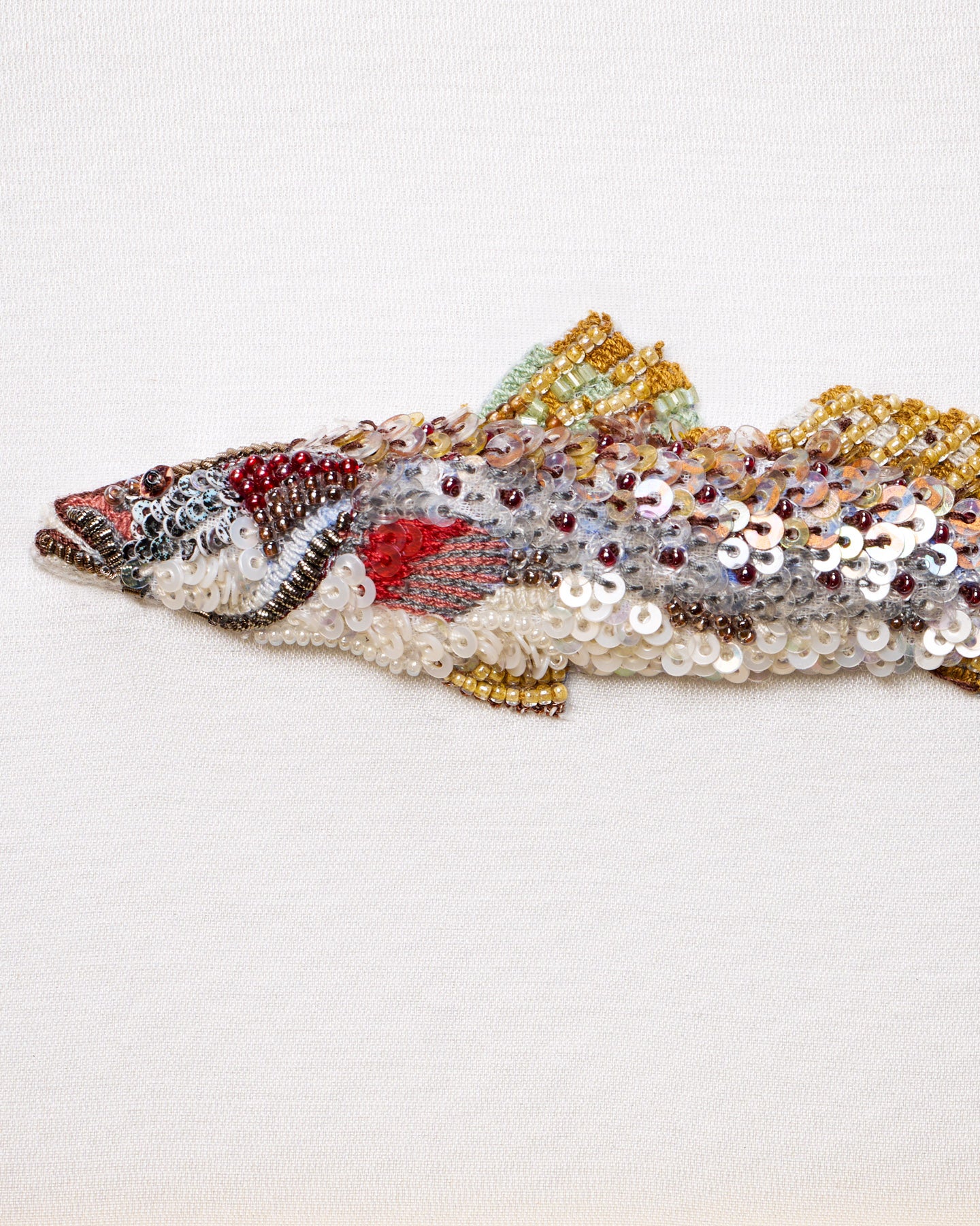 Spotted Seatrout Beaded Framed Art - Trovelore
