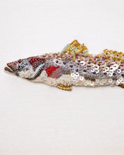 Spotted Seatrout Beaded Framed Art - Trovelore