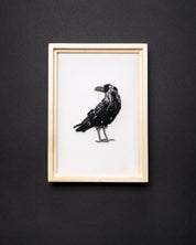 Raven Beaded Framed Art - Trovelore