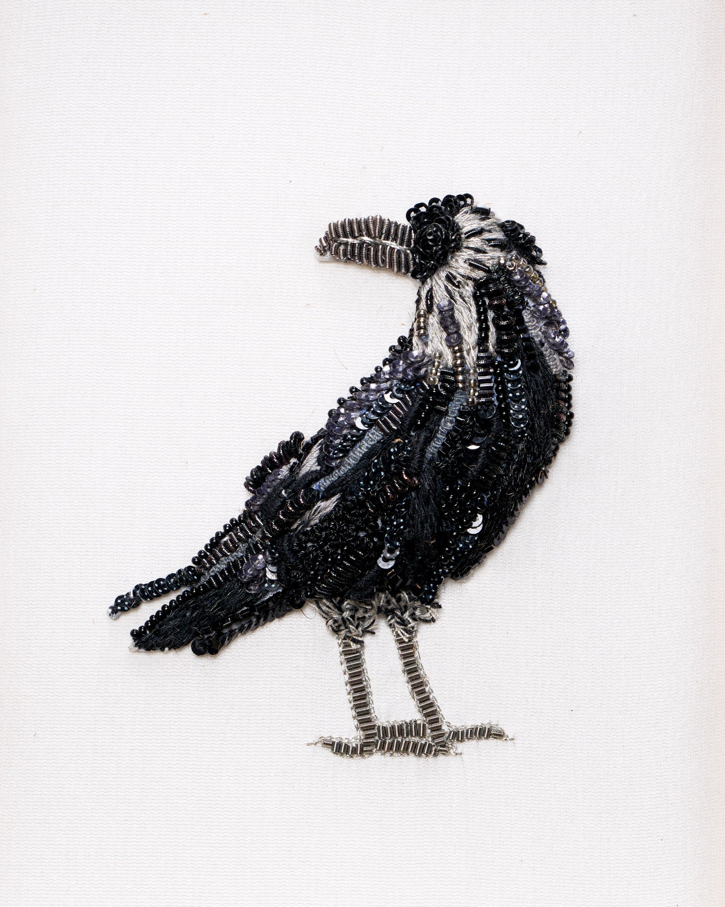 Raven Beaded Framed Art - Trovelore