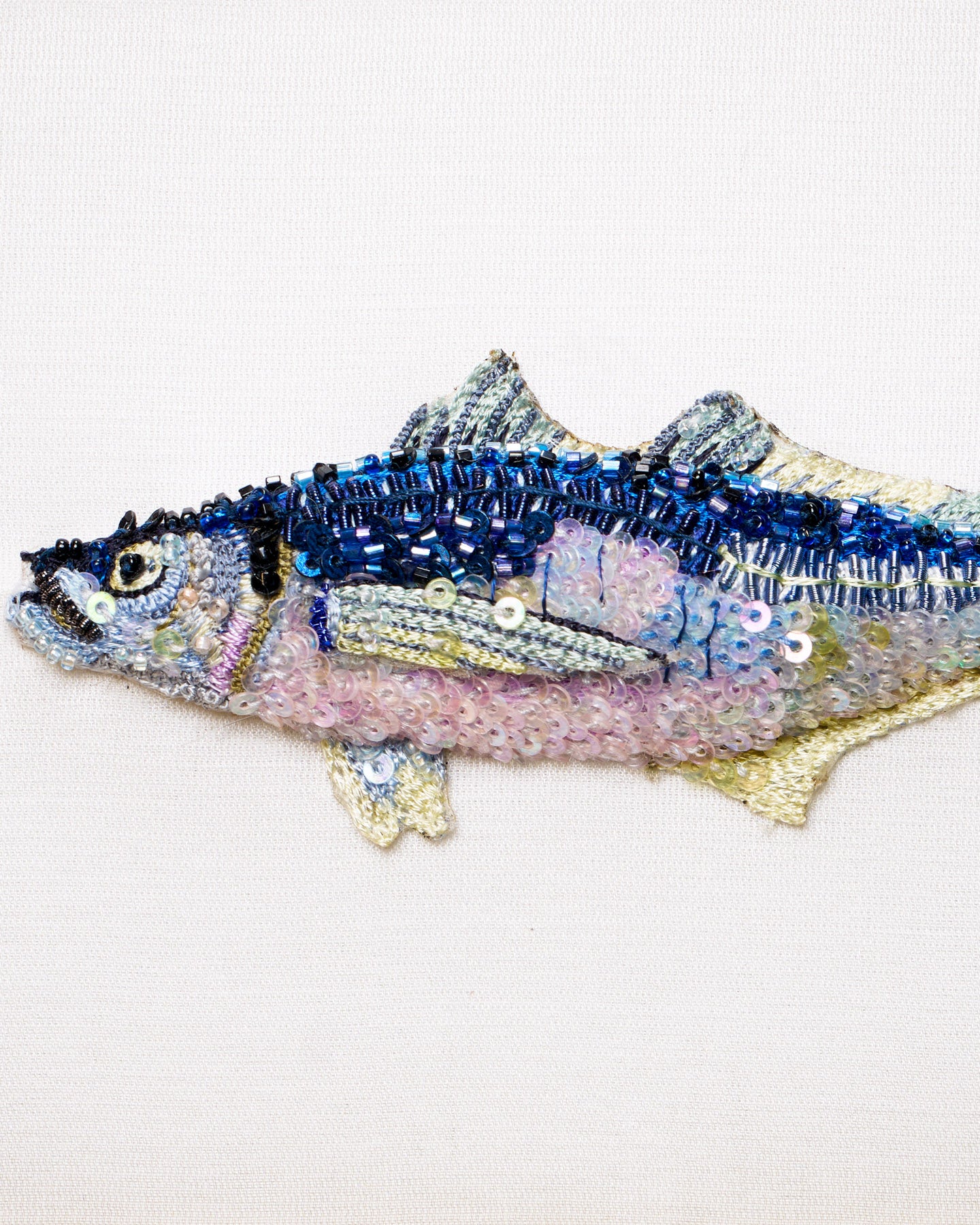 Atlantic Horse Mackerel Beaded Framed Art - Trovelore