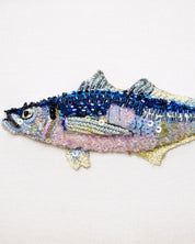 Atlantic Horse Mackerel Beaded Framed Art - Trovelore