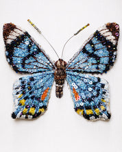 Swallowtail Butterfly Beaded Framed Art - Trovelore