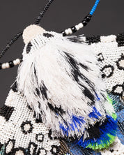 Carolina Sphinx Moth Beaded Sculpture