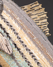Striped Bass Beaded Sculpture