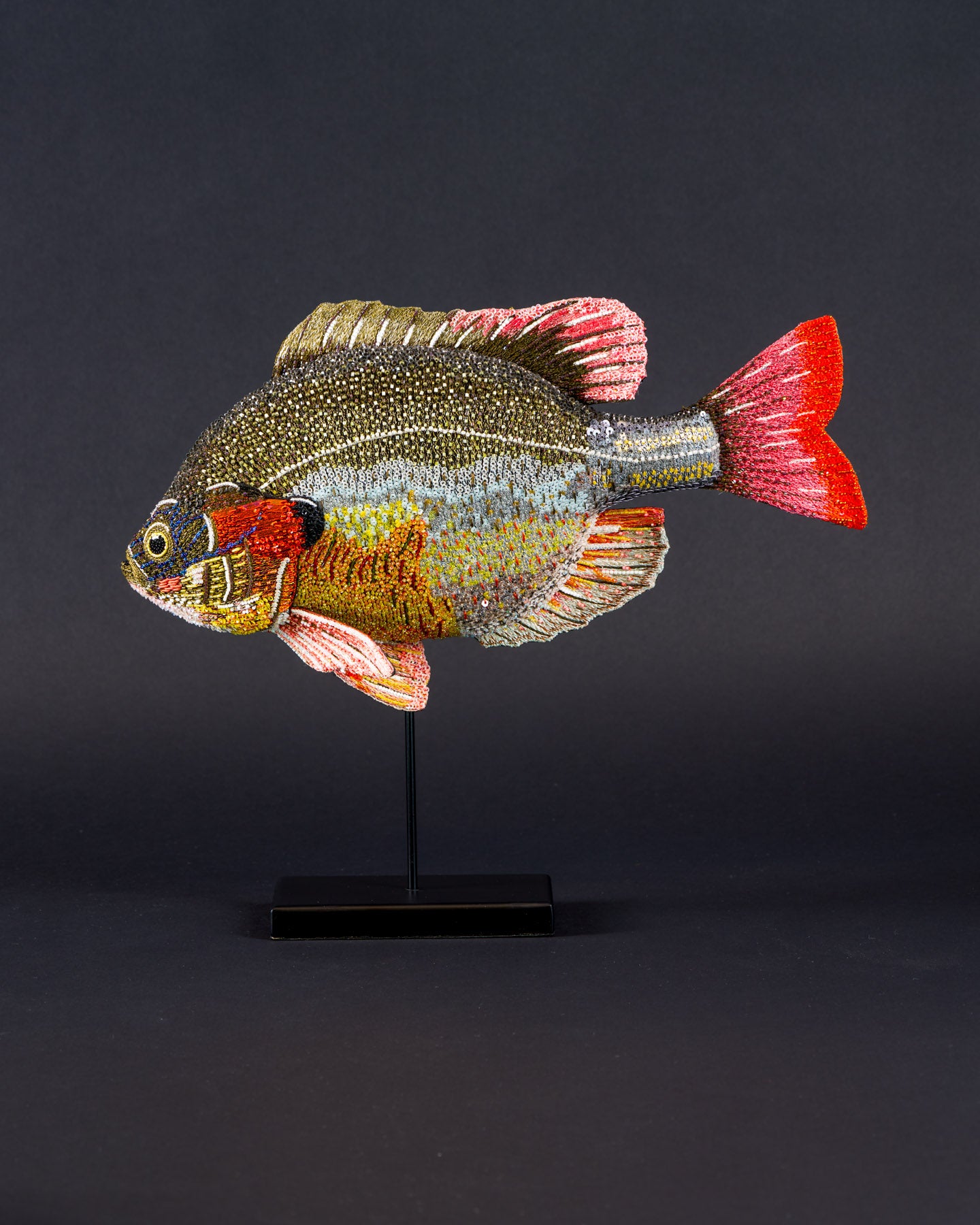 Sunfish Beaded Sculpture