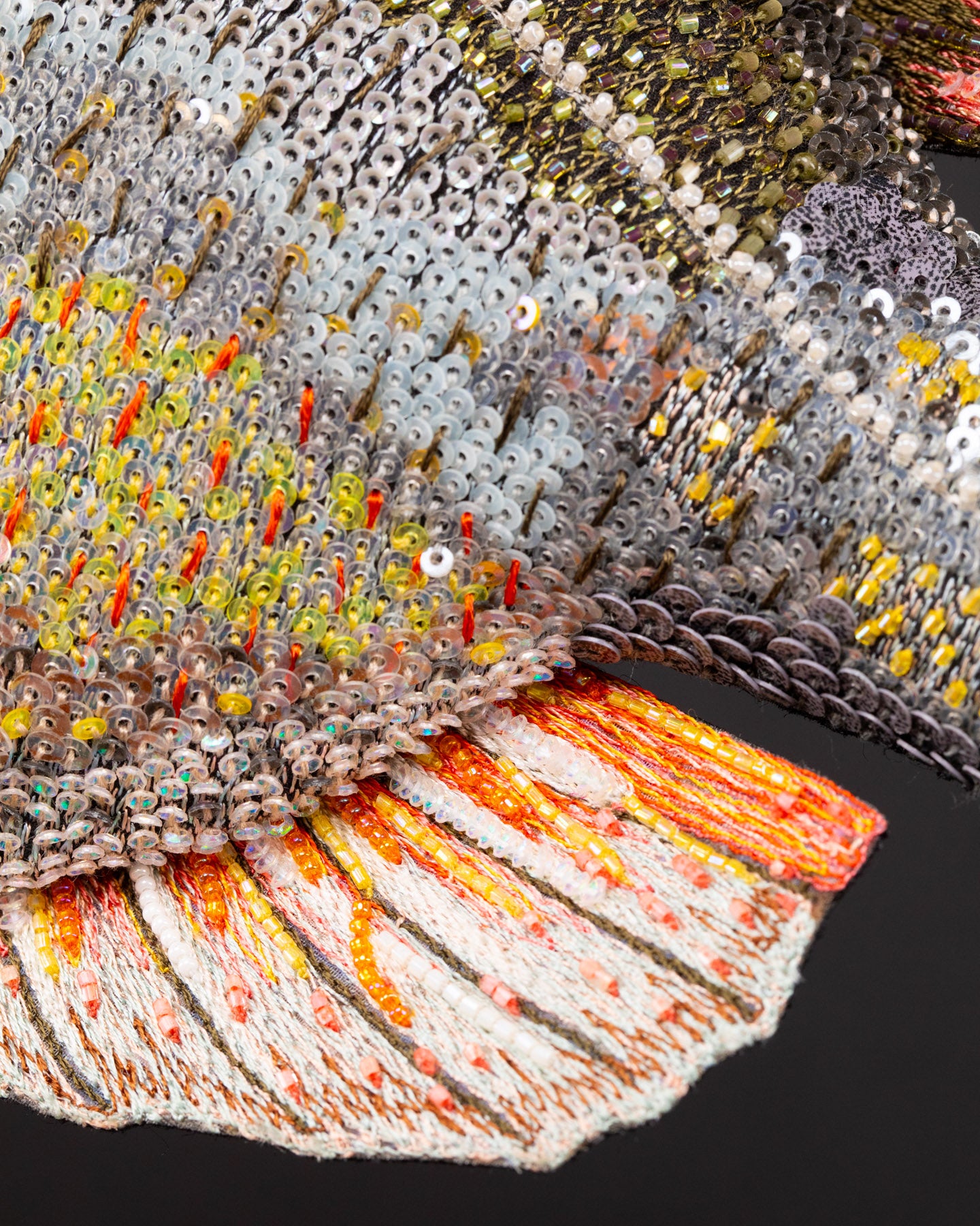 Sunfish Beaded Sculpture