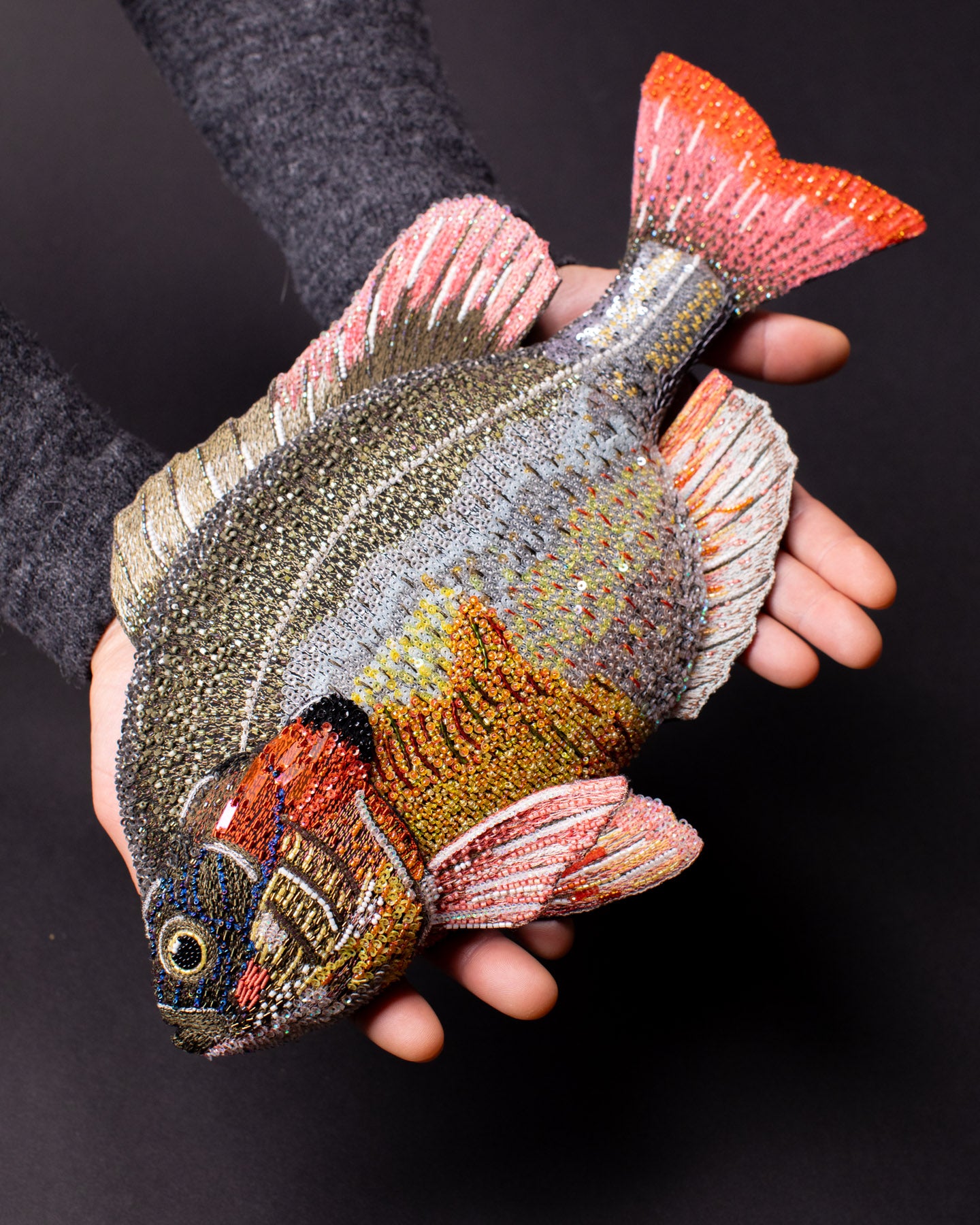 Sunfish Beaded Sculpture