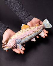 Rainbow Trout Beaded Sculpture