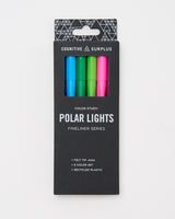 Polar Lights Fineliner Pens (Pack of 6)