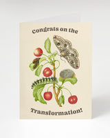 Metamorphosis Transformation Greeting Card