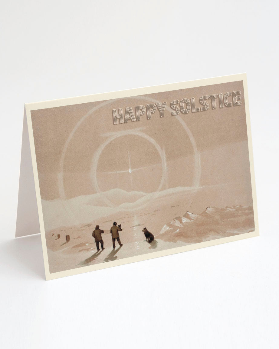 Polar Exploration - Happy Solstice Greeting Card