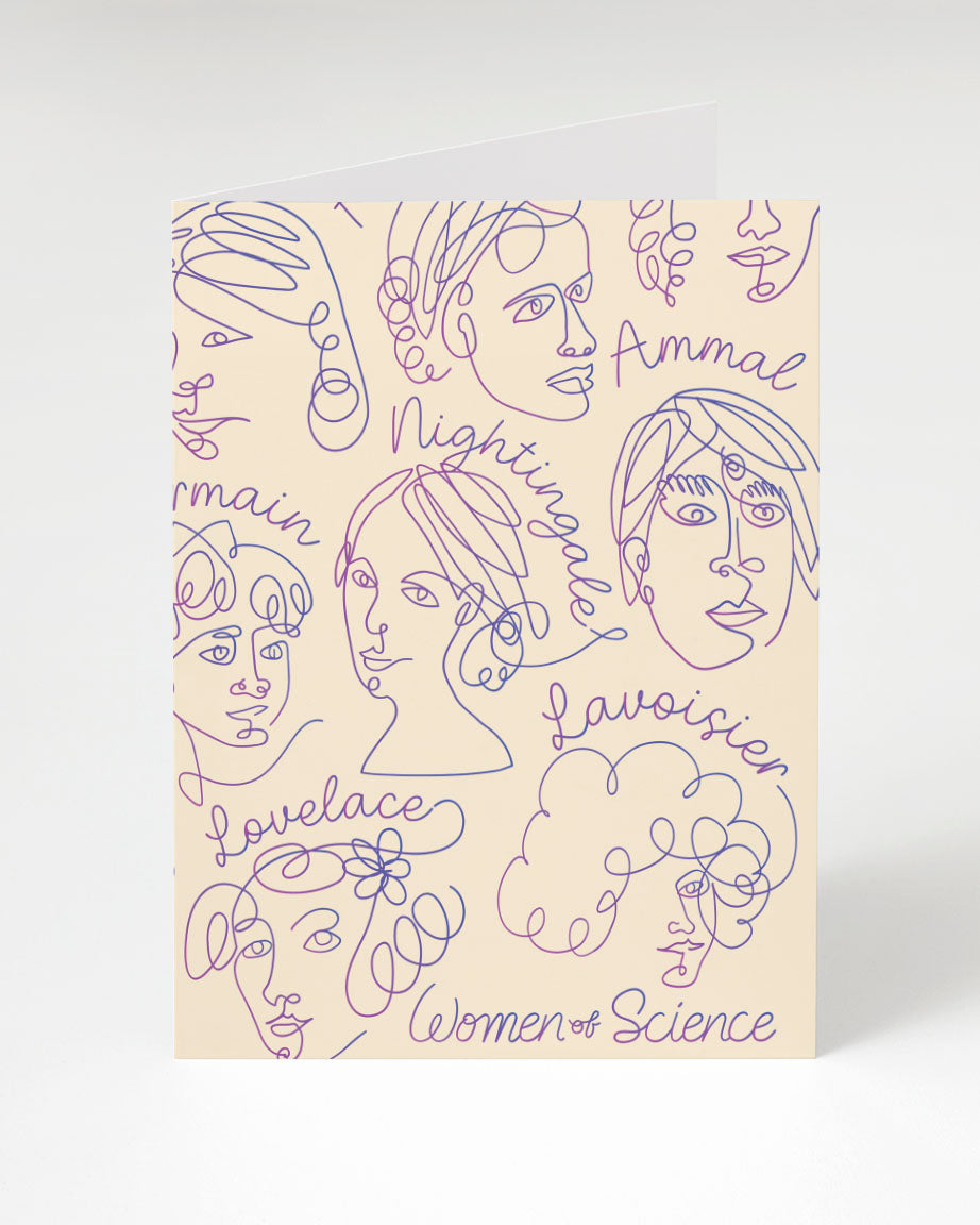 Women of Science Greeting Card
