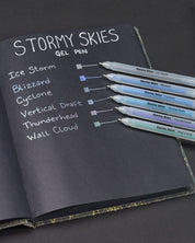 Stormy Skies Metallic Gel Pens (Pack of 6)