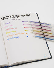 Wildflower Meadow Metallic Gel Pens (Pack of 6)