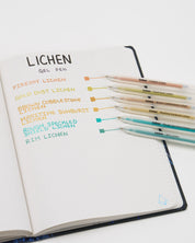 Lichen Metallic Metallic Gel Pens (Pack of 6)