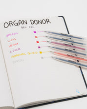 Organ Donor Gel Pens (Pack of 6)