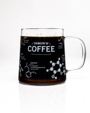 Coffee Chemistry 10 oz Glass Mug