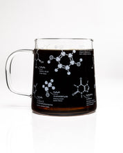 Coffee Chemistry 10 oz Glass Mug