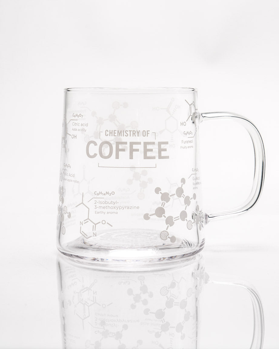 Coffee Chemistry 10 oz Glass Mug