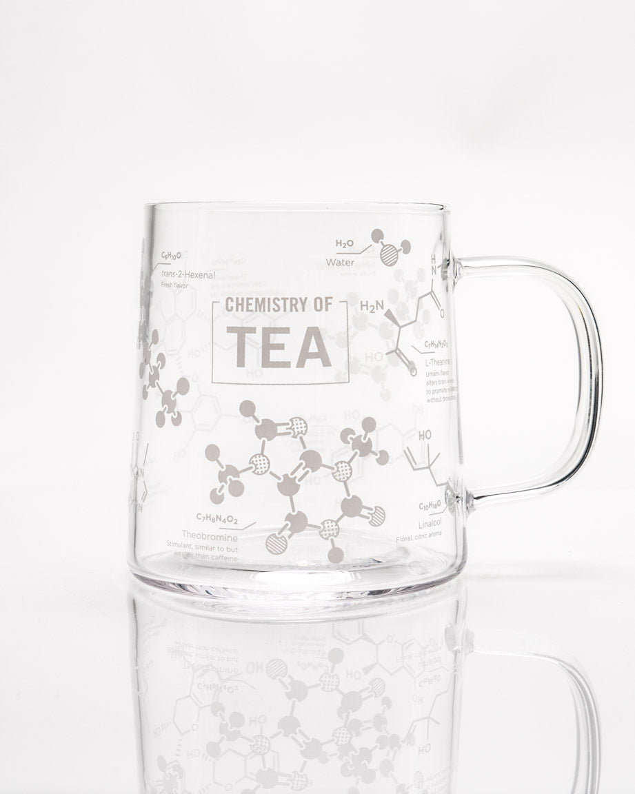 Tea Chemistry 10 oz Glass Mug