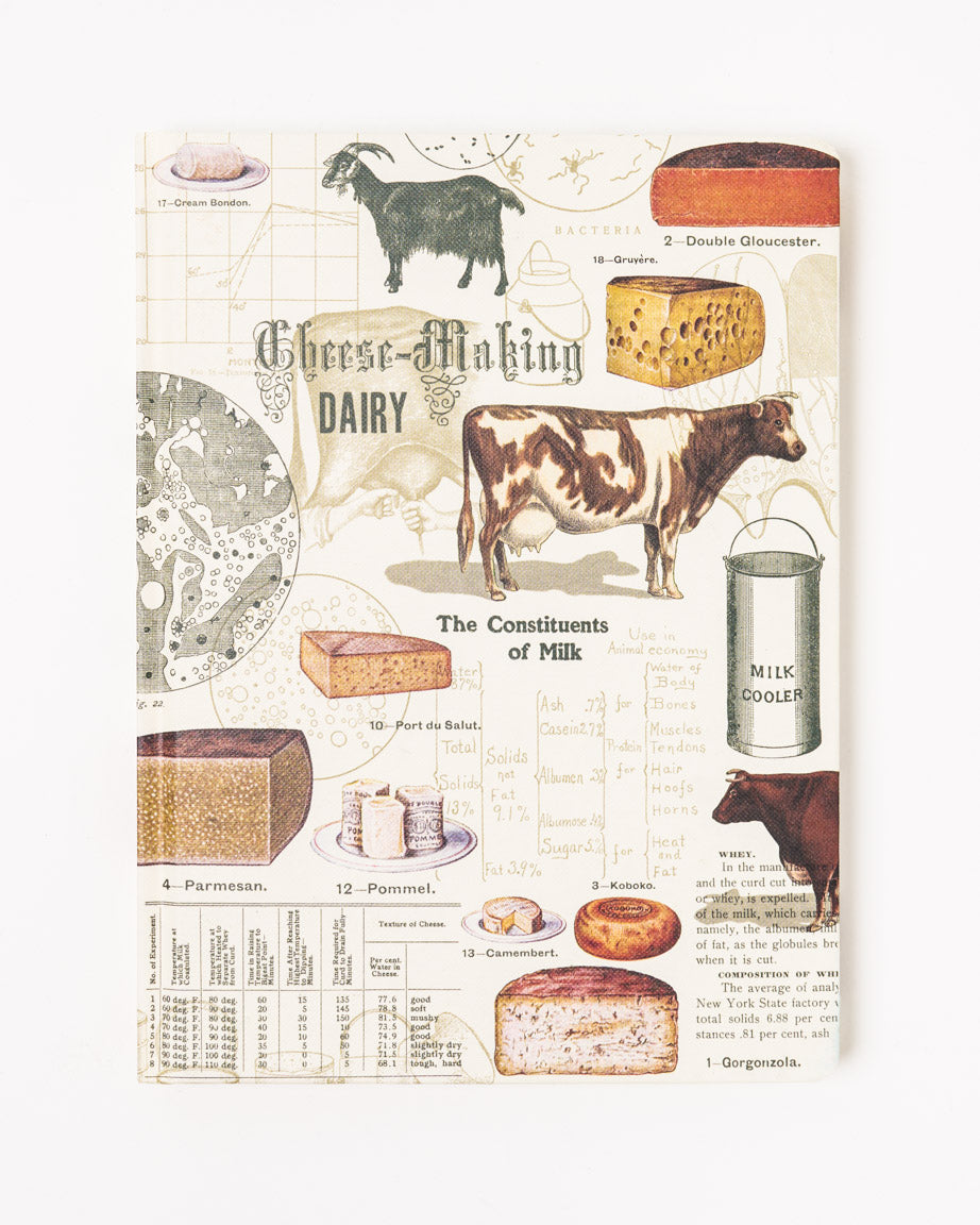 Cheesemaking Science Hardcover Notebook - Dot Grid