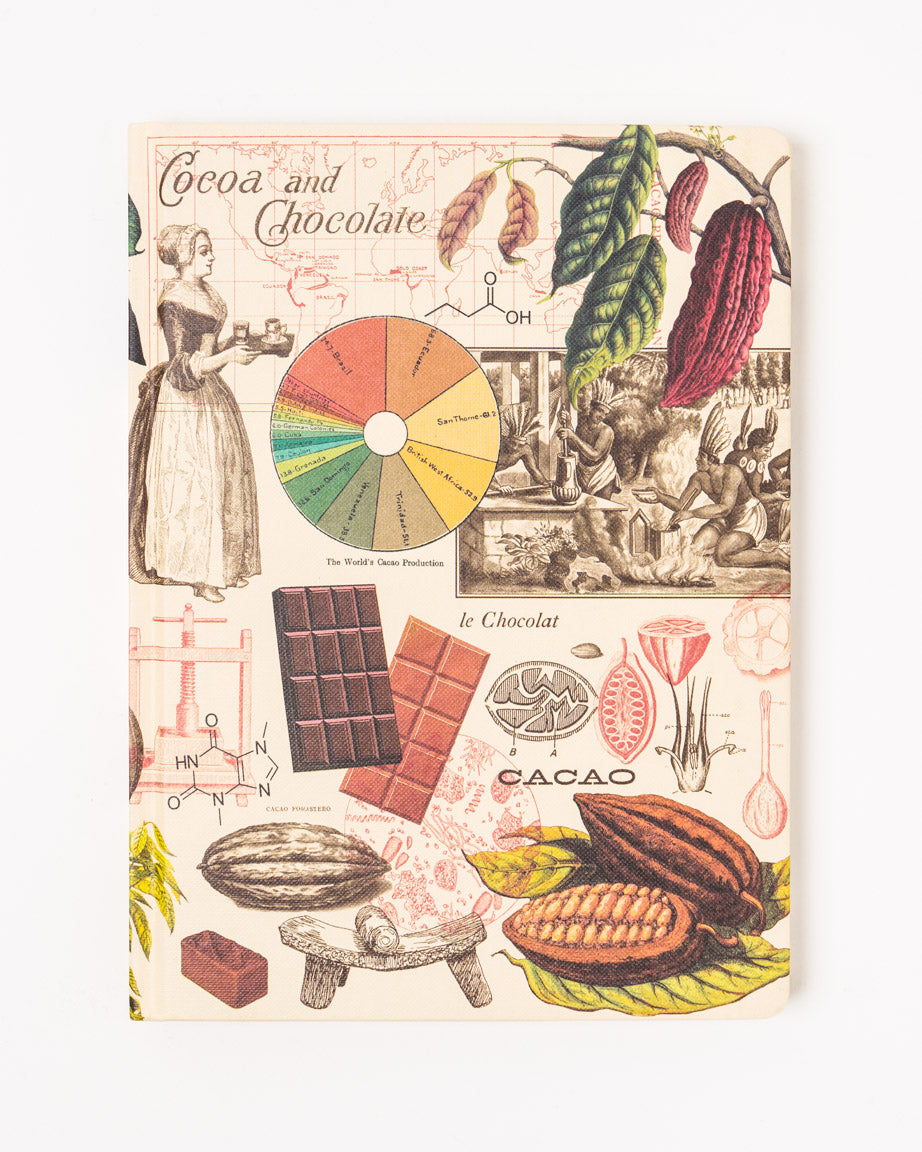 Chocolate Science Hardcover Notebook - Lined / Grid