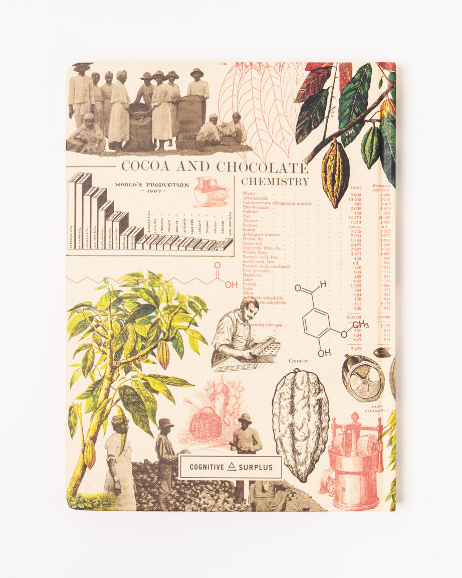 Chocolate Science Hardcover Notebook - Lined / Grid