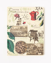 Coffee Science Hardcover Notebook - Dot Grid