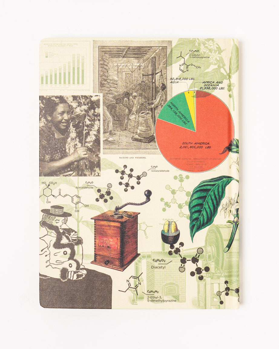 Coffee Science Hardcover Notebook - Dot Grid