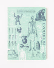 Human Evolution Hardcover Notebook - Lined / Grid