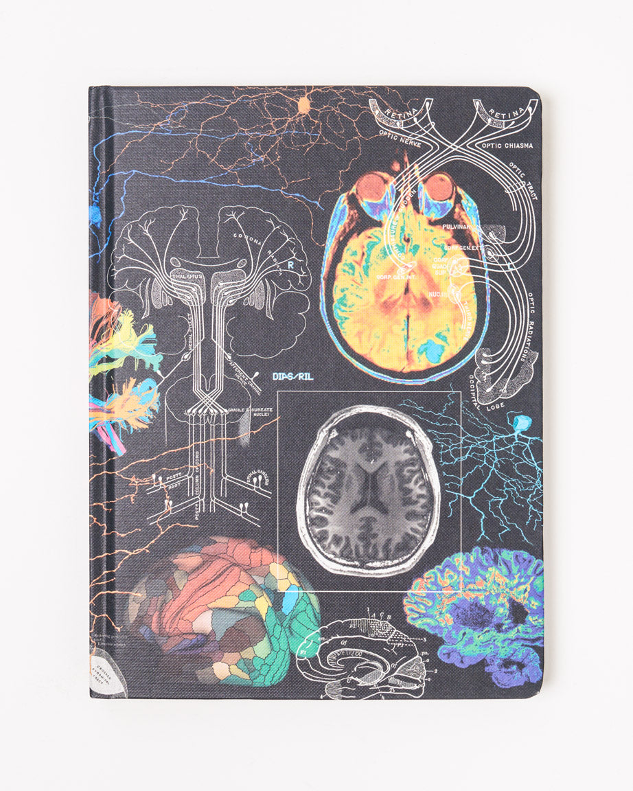 Brain & Imaging Hardcover Notebook - Dot Grid