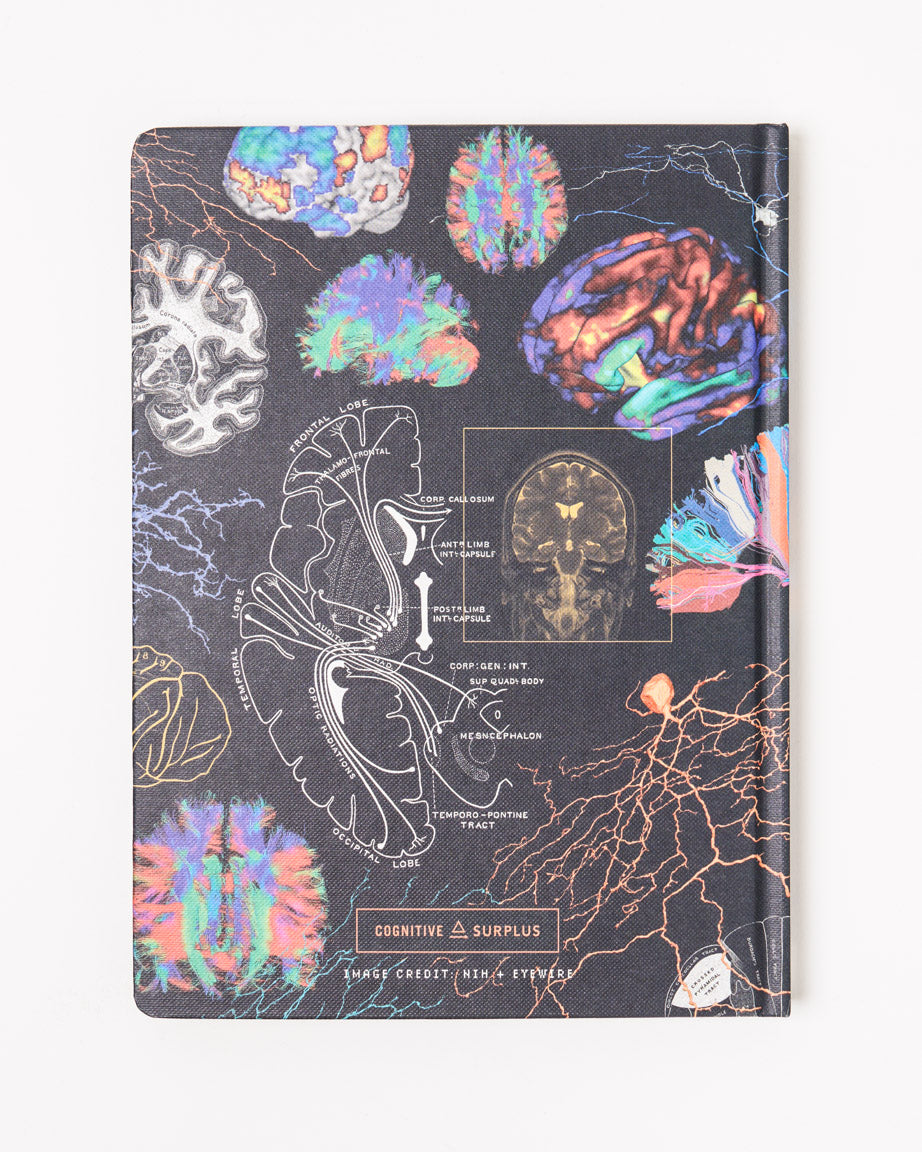 Brain & Imaging Hardcover Notebook - Dot Grid