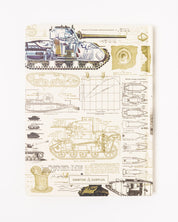 Tank Science Hardcover Notebook - Lined / Grid