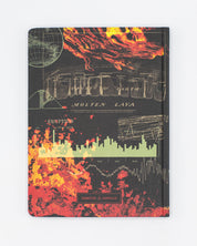 Volcanoes Hardcover Notebook - Lined/Grid