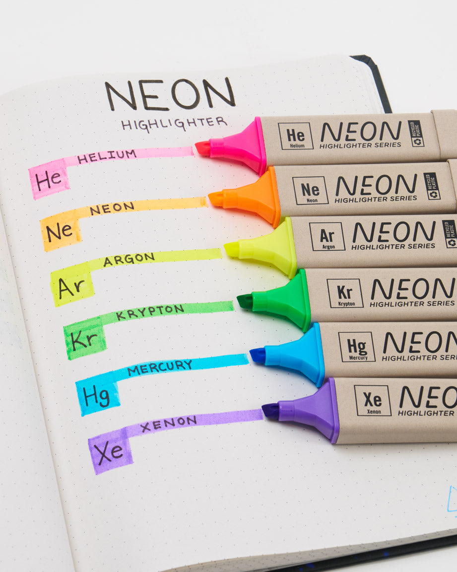 Neon Highlighters (Pack of 6) - Main Image