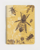 SECONDS: Honey Bee Spiral Notebook A4 (8.3" x 11.7")