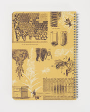 Honey Bee Spiral Notebook