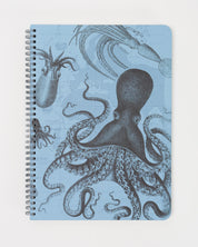 SECONDS: Octopus & Squid Spiral Notebook A4 (8.3" x 11.7")