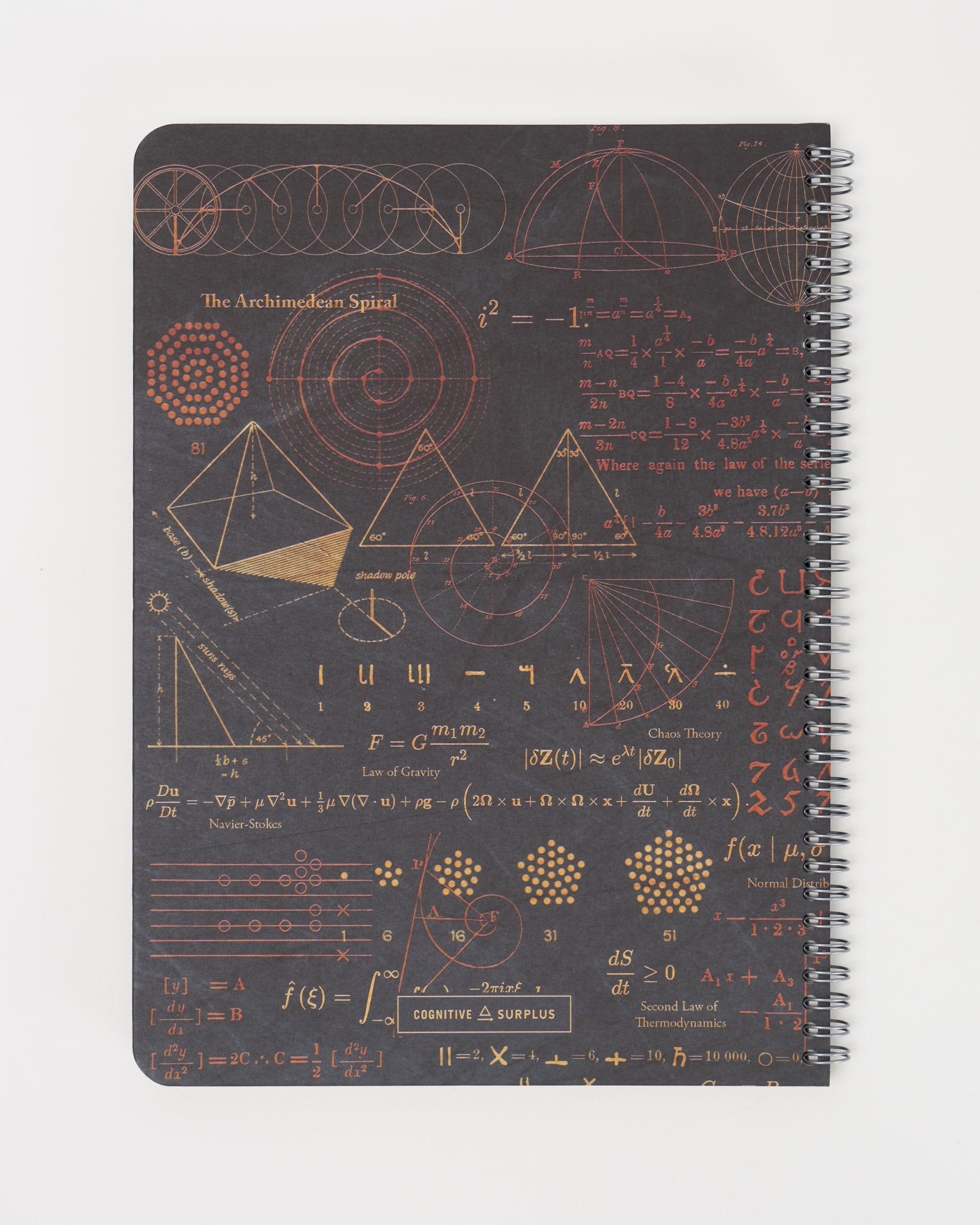 SECONDS: Equations That Changed the World Spiral Notebook A4 (8.3" x 11.7")
