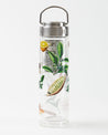 A Tea Chemistry Infuser water bottle with oranges and lemons on it, by Cognitive Surplus.