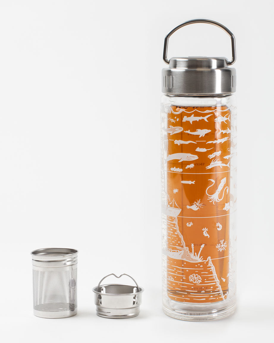 Plankton Drinking Glass - Marine Biology | Cognitive Surplus Single